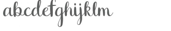 Sophia Font LOWERCASE