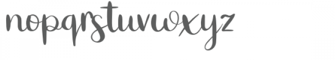 Sophia Font LOWERCASE