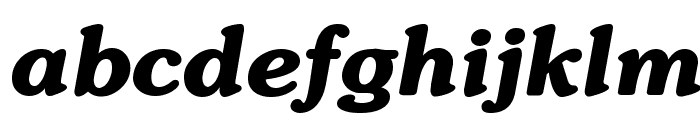 Sojourn Bold Font LOWERCASE