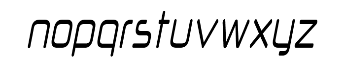 Solane-Italic Font LOWERCASE