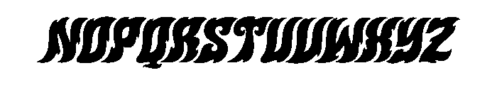 Solarspace Font LOWERCASE
