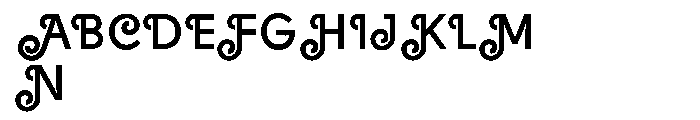 Solomon Bold Deco Font UPPERCASE