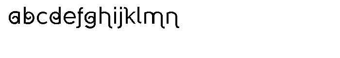 Solomon Normal Deco Font LOWERCASE