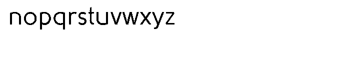 Solomon Normal Font LOWERCASE