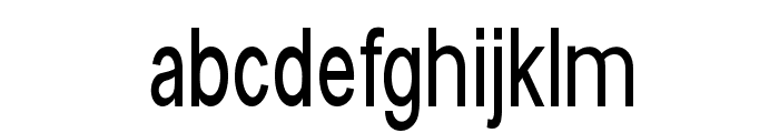 SouthFork-CondensedRegular Font LOWERCASE