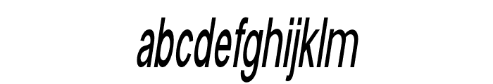SouthFork-ExtracondensedItalic Font LOWERCASE