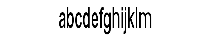 SouthFork-ExtracondensedRegular Font LOWERCASE