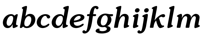SouvenirStd-MediumItalic Font LOWERCASE