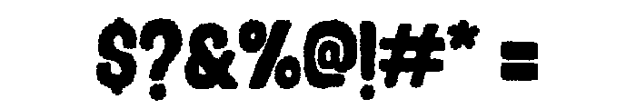 Soapy Color Font OTHER CHARS