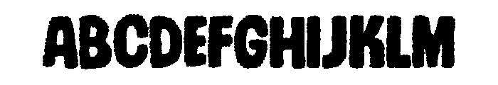 Soapy Color Font UPPERCASE