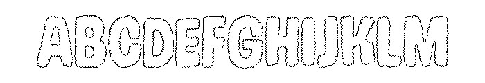 Soapy Outline FONT