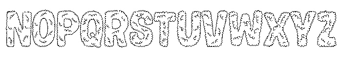 Soapy Regular Font UPPERCASE