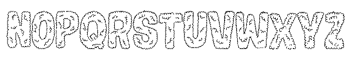 Soapy Regular Font LOWERCASE