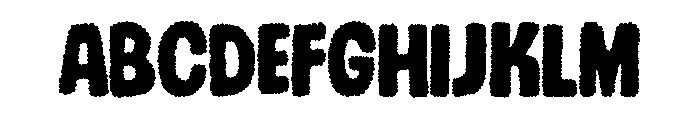 Soapy Solid Font UPPERCASE
