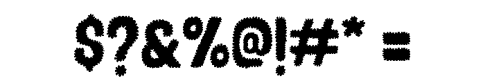 Soapy Strange Font OTHER CHARS