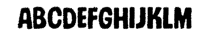 Soapy Strange Font UPPERCASE