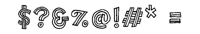 Soccerboy Regular Font OTHER CHARS