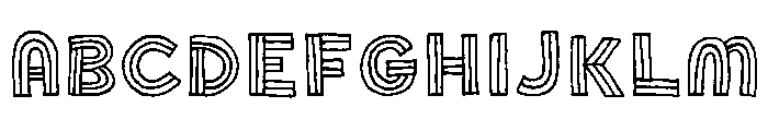 Soccerboy Regular Font UPPERCASE