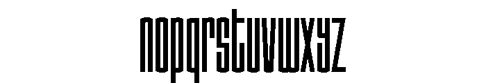Society Half Case Font LOWERCASE