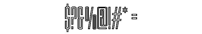 Society Showcase Font OTHER CHARS
