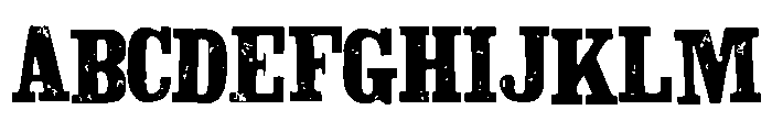 Sodom Regular Font UPPERCASE