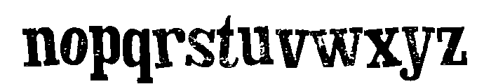 Sodom Regular Font LOWERCASE