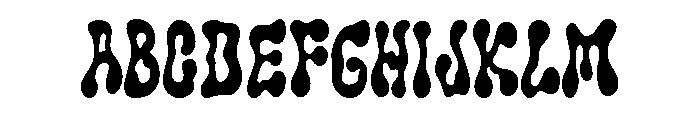 Solvent Bold Font UPPERCASE