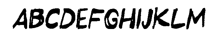 Somehand Broad And Fast FONT
