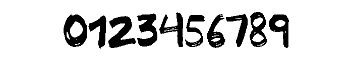 Somehand Broad Font OTHER CHARS