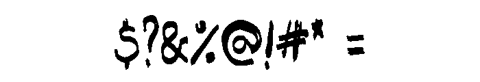 Somehand Regular Font OTHER CHARS