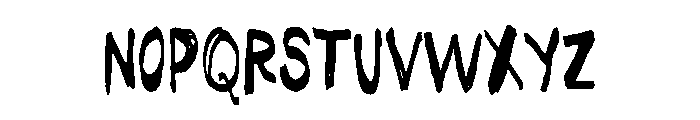Somehand Regular Font UPPERCASE