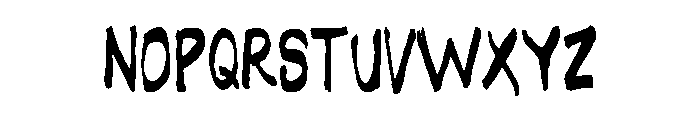 Somehand Regular Font LOWERCASE