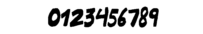 Somehand Strong And Fast Font OTHER CHARS