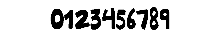 Somehand Strong Font OTHER CHARS