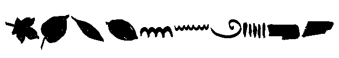Somehand Stuff Font OTHER CHARS