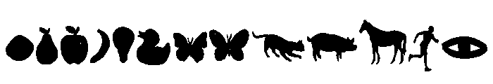 Somehand Stuff Font LOWERCASE