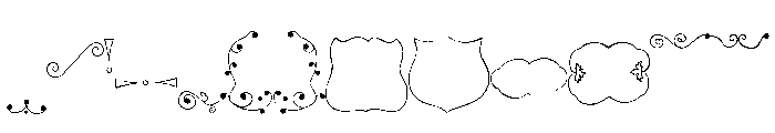 Somewhat Decorative Font UPPERCASE