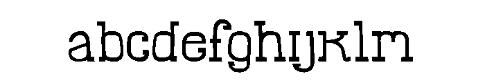 Somewhat Expanded Bold FONT