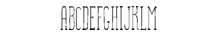 Somewhat Regular Font UPPERCASE