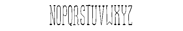 Somewhat Regular Font UPPERCASE