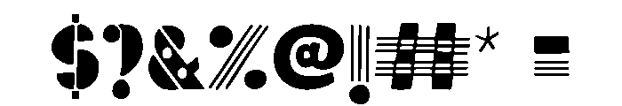 Soundstar Regular Font OTHER CHARS