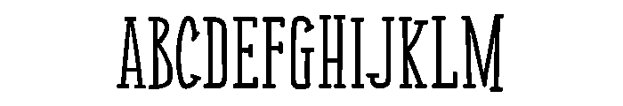 Soundtrack Bold Font UPPERCASE