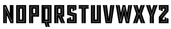 Sour Mash Inline Alt Font UPPERCASE