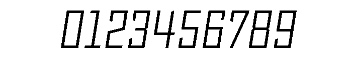 Sour Mash Light Italic Font OTHER CHARS