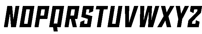 Sour Mash Semi Bold Italic Font UPPERCASE