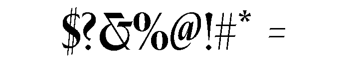 Spalla ExtraBold Font OTHER CHARS