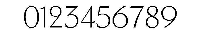 Spalla ExtraLight Font OTHER CHARS