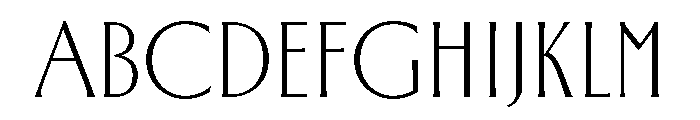 Spalla ExtraLight Font UPPERCASE