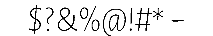 Spalla Light Italic Font OTHER CHARS