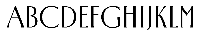Spalla Regular Font UPPERCASE